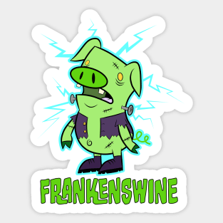 Frankenswine Sticker